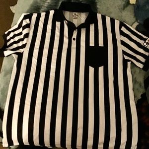 A referee shirt.
